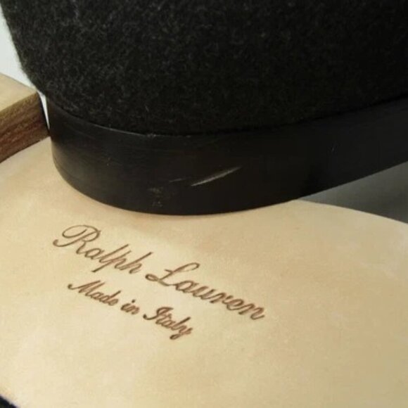 NEW RALOH LAUREN Alonzo Wool Flannel Slipper Slip On Dress Shoe Gray Size 12 - Picture 2 of 10